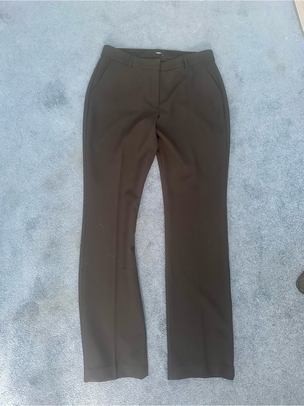 Express Editor Studio Stretch Twill Mid Rise Bootcut Pant